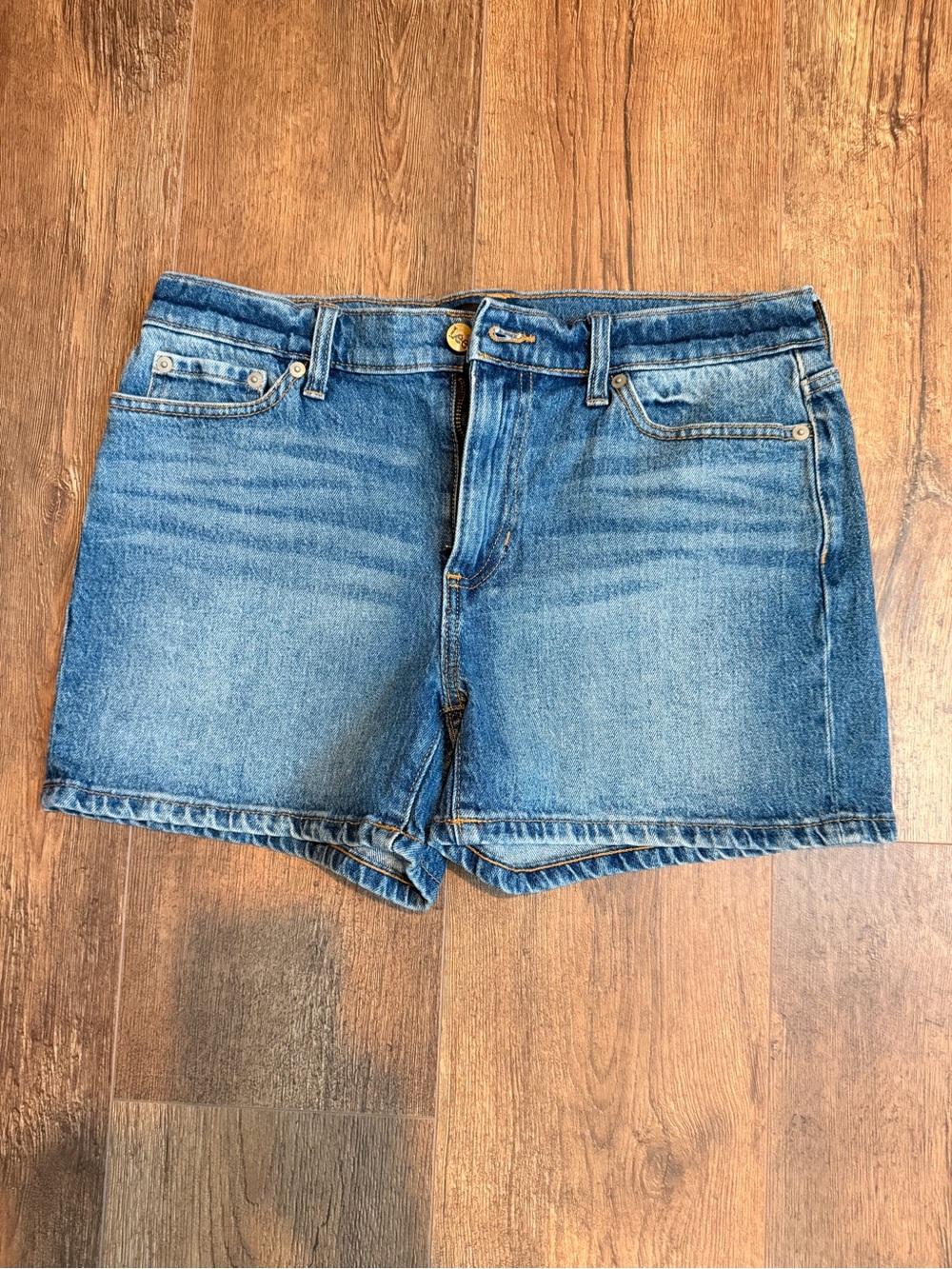 Lee Women's Medium Blue Denim Shorts